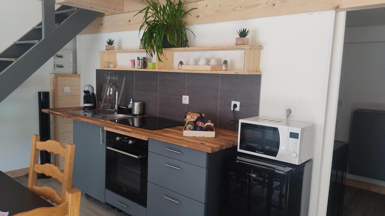 Petit Coin De Bonheur Studio Neuf Avec Terrasse Et Parking Prive A 5Mins Du Centre-Ville La Mure  Eksteriør billede